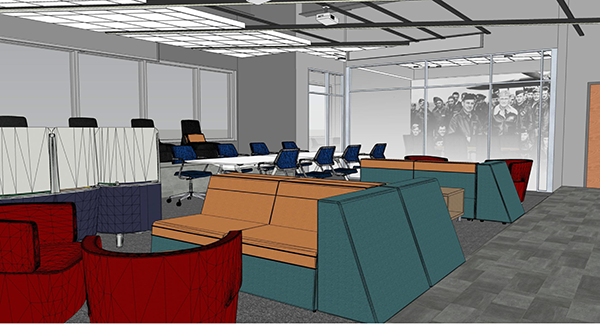 strikewerx concept building showing office area