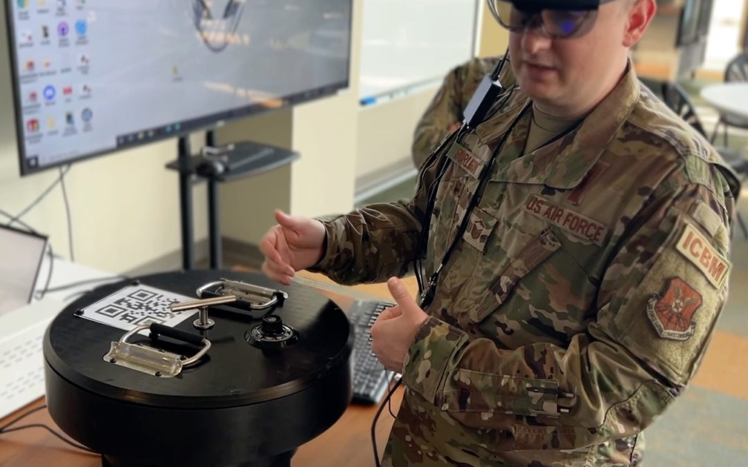 New mixed reality training device delivered to ICBM security forces
