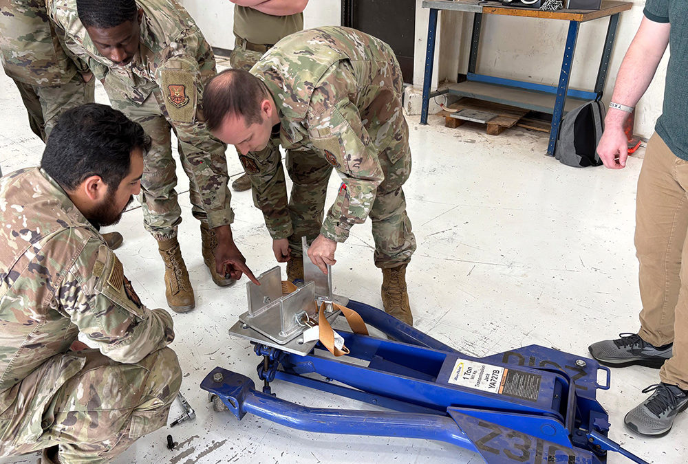 LA Tech students deliver three new prototypes to aid Global Strike bombers