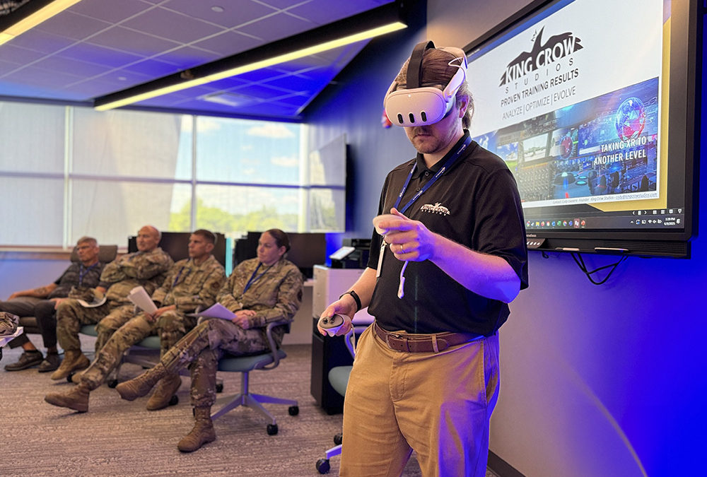 King Crow Studios delivers new training technology for Striker Airmen